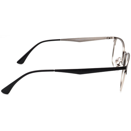 Ray-Ban Men's Eyeglasses RB 6421 2997 Matte Black/Silver Square Metal Frame 54[]18 145
