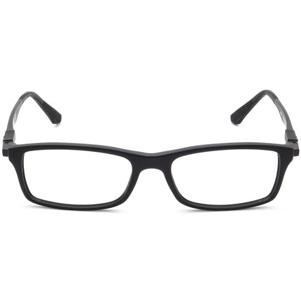 Ray-Ban Eyeglasses RB 7017 5196 Matte Black Rectangular Frame 54[]17 145