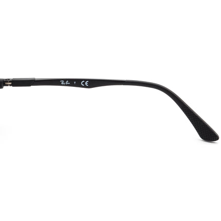 Ray-Ban Eyeglasses RB 7017 5196 Matte Black Rectangular Frame 54[]17 145