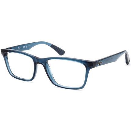 Ray-Ban Eyeglasses RB 7025 5719 Blue Transparent Square Frame 55[]17 145