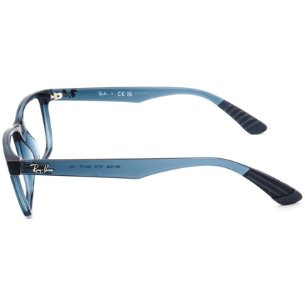 Ray-Ban Eyeglasses RB 7025 5719 Blue Transparent Square Frame 55[]17 145