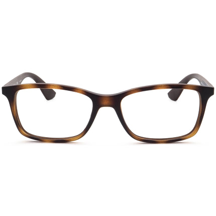 Ray-Ban Eyeglasses RB 7047 5573 Matte Tortoise/Brown Rectangular Frame 54[]17 140