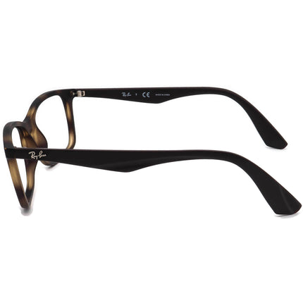 Ray-Ban Eyeglasses RB 7047 5573 Matte Tortoise/Brown Rectangular Frame 54[]17 140