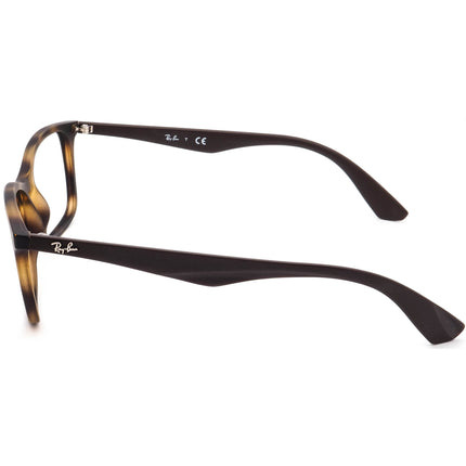 Ray-Ban Eyeglasses RB 7047 5573 Matte Tortoise/Brown Square Frame 56[]17 145