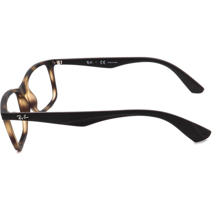 Ray-Ban Eyeglasses RB 7047 5573 Matte Tortoise/Brown Square Frame 54[]17 140