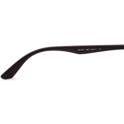 Ray-Ban Eyeglasses RB 7047 5573 Matte Tortoise/Brown Square Frame 56[]17 145