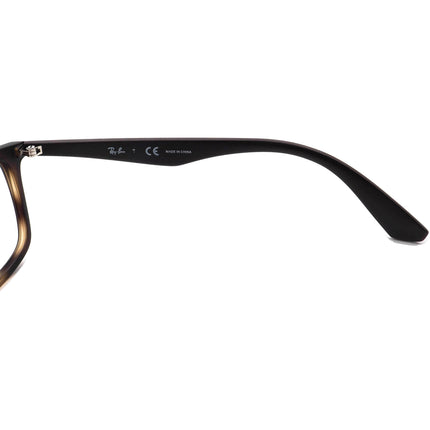 Ray-Ban Eyeglasses RB 7047 5573 Matte Tortoise/Brown Square Frame 54[]17 140