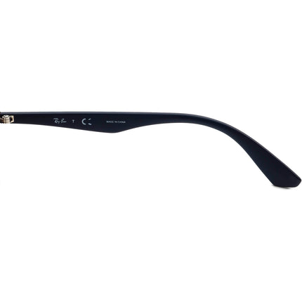 Ray-Ban Eyeglasses RB 7047 5574 Matte Tortoise/Navy Blue Rectangular Frame 54[]17 140