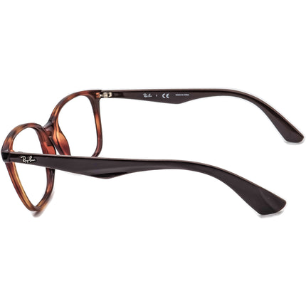 Ray-Ban Men's Eyeglasses RB 7066 5577 Tortoise/Brown Square Frame 52[]17 140