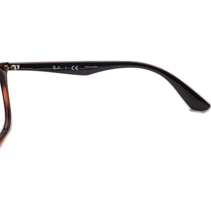 Ray-Ban Men's Eyeglasses RB 7066 5577 Tortoise/Brown Square Frame 52[]17 140