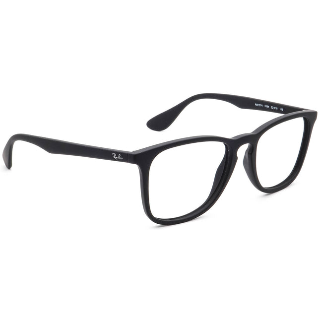 Ray-Ban Eyeglasses RB 7074 5364 Matte Black Square Frame 52[]18 145