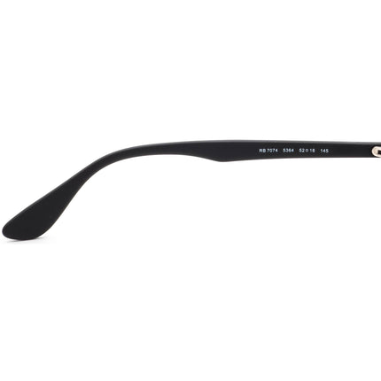 Ray-Ban Eyeglasses RB 7074 5364 Matte Black Square Frame 52[]18 145