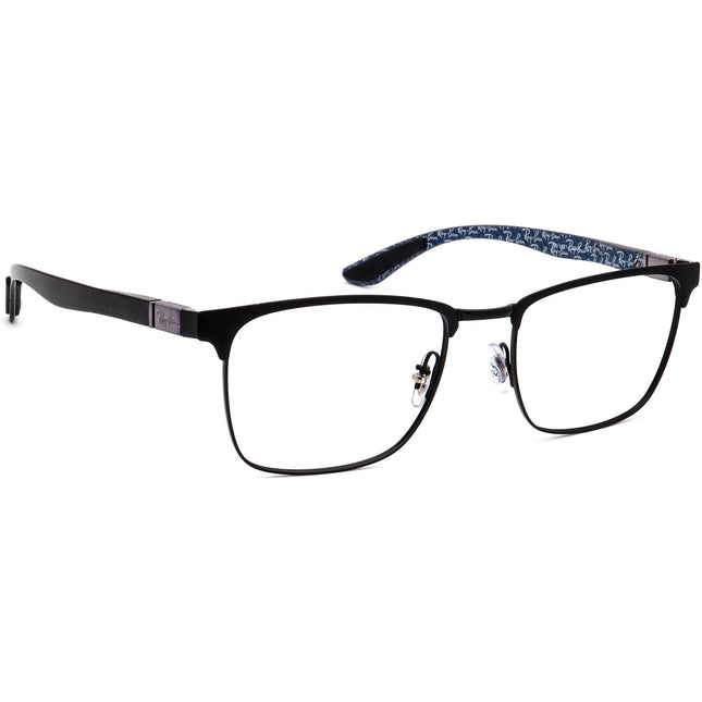 Ray-Ban Men's Eyeglasses RB 8421 2904 Carbonfiber Black Square Frame 54[]19 145