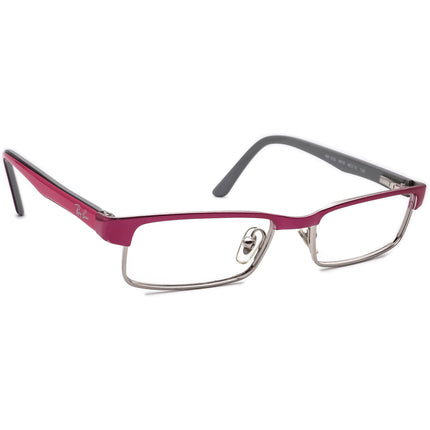 Ray-Ban Kids' Eyeglasses RB 1032 4015 Pink on Gray Rectangular Frame 45[]15 125