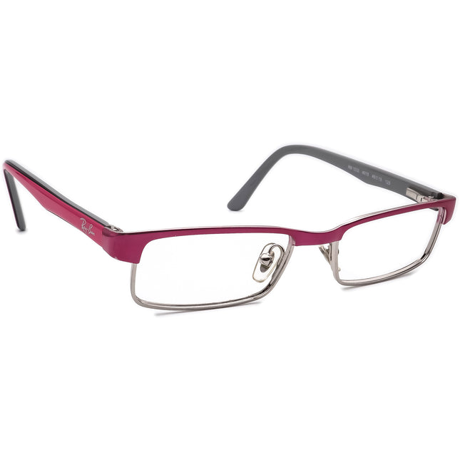 Ray-Ban Kids' Eyeglasses RB 1032 4015 Pink on Gray Rectangular Frame 45[]15 125