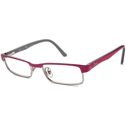 Ray-Ban Kids' Eyeglasses RB 1032 4015 Pink on Gray Rectangular Frame 45[]15 125