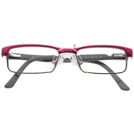 Ray-Ban Kids' Eyeglasses RB 1032 4015 Pink on Gray Rectangular Frame 45[]15 125