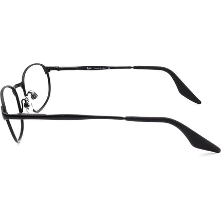 Ray-Ban Sunglasses W 2964 Glossy Black Oval Metal Italy 52 mm