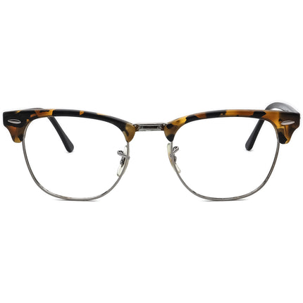 Ray-Ban Sunglasses RB 3016 Clubmaster 1157 Fleck Tortoise & Gunmetal/Black Browline 51