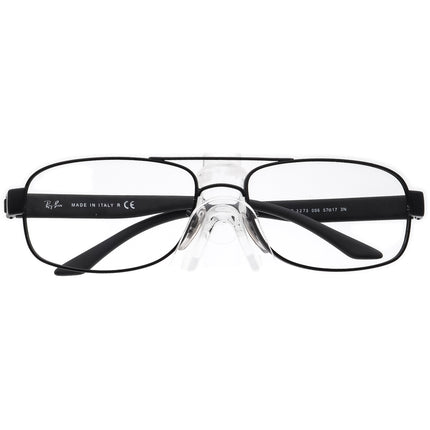 Ray-Ban Men's Sunglasses RB 3273 006 Black Pilot Italy 57 mm