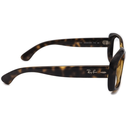 Ray-Ban Women's Sunglasses RB 4101 Jackie Ohh 710 Tortoise Square Italy 58 mm