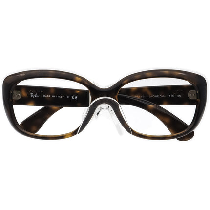 Ray-Ban Women's Sunglasses RB 4101 Jackie Ohh 710 Tortoise Square Italy 58 mm