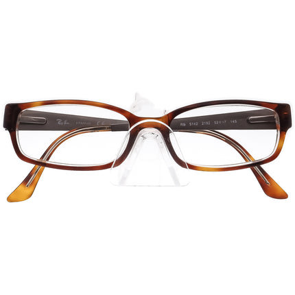 Ray-Ban Eyeglasses RB 5142 2192 Tortoise Rectangular Frame 52[]17 145