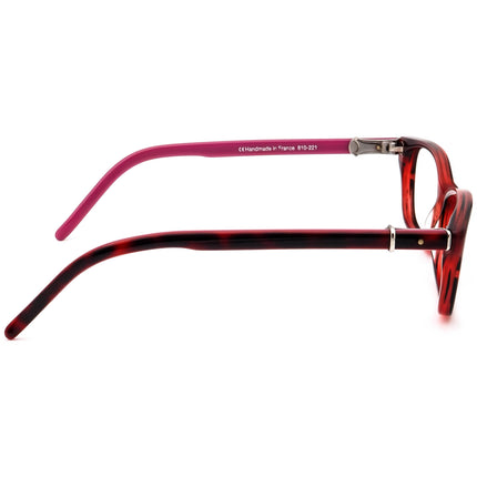 Robert Marc Women's Eyeglasses 810-221 Red Havana/Fuchsia Semi Cat Eye Frame 52[]15 135