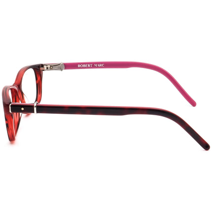 Robert Marc Women's Eyeglasses 810-221 Red Havana/Fuchsia Semi Cat Eye Frame 52[]15 135