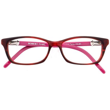 Robert Marc Women's Eyeglasses 810-221 Red Havana/Fuchsia Semi Cat Eye Frame 52[]15 135