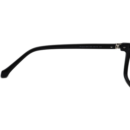 Roberto Cavalli Eyeglasses Propus 940 005 Black/Gray Snake Print B-Shape Frame Italy 55[]15 140