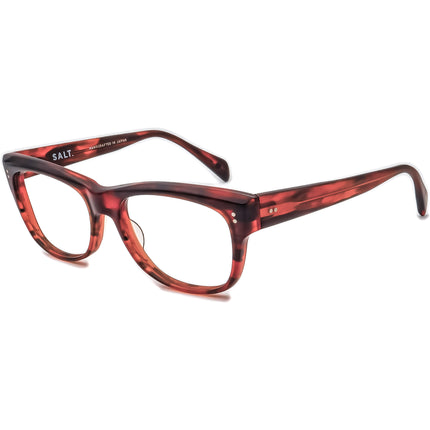 Salt. Women's Eyeglasses Dasha MRD Matte Burgundy Tortoise B-Shape Frame Japan 53[]17 140