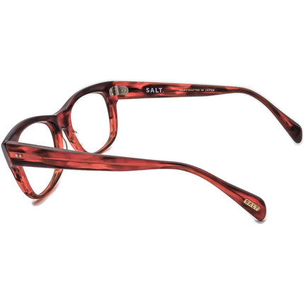 Salt. Women's Eyeglasses Dasha MRD Matte Burgundy Tortoise B-Shape Frame Japan 53[]17 140