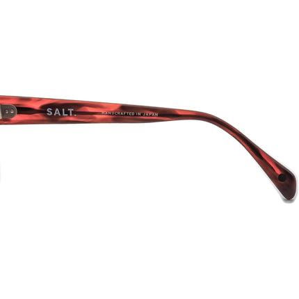 Salt. Women's Eyeglasses Dasha MRD Matte Burgundy Tortoise B-Shape Frame Japan 53[]17 140