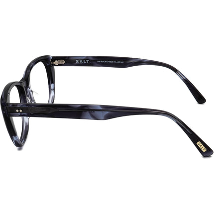 Salt. Women's Eyeglasses Maggie ASBL Ash Blue Cat Eye Frame Japan 52[]18 140 Handmade