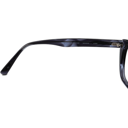 Salt. Women's Eyeglasses Maggie ASBL Ash Blue Cat Eye Frame Japan 52[]18 140 Handmade