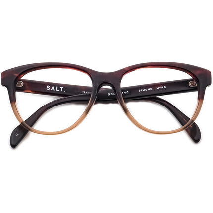 Salt. Eyeglasses Simone MVRD Brown Gradient B-Shape Frame Japan 50[]17 140
