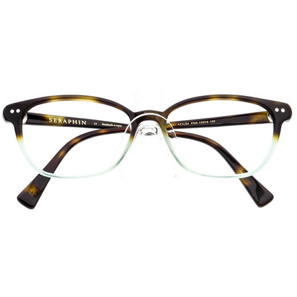 Seraphin Eyeglasses Azalea 8966 Tortoise&Blue Horn Rim Frame Japan 53[]16 145 Handmade