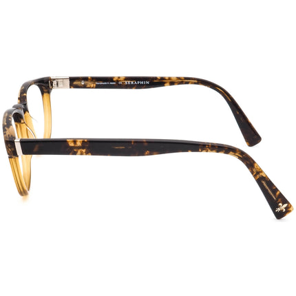 Seraphin Eyeglasses Buchanan/8785 Tortoise Amber Horn Rim Frame Japan 51[]17 140 Handmade