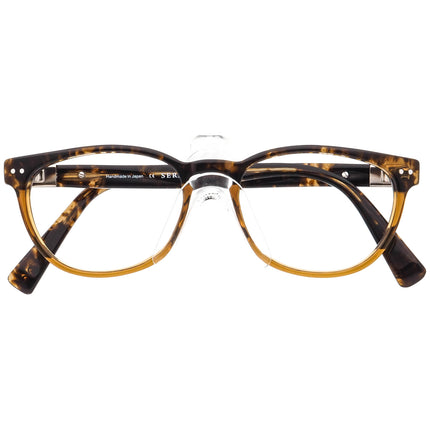Seraphin Eyeglasses Buchanan/8785 Tortoise Amber Horn Rim Frame Japan 51[]17 140 Handmade