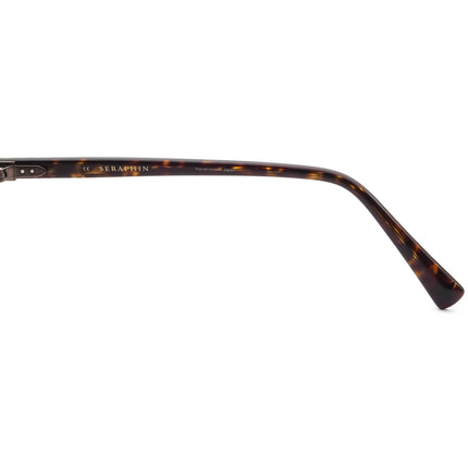 Seraphin Eyeglasses Eton/8008 Titanium Brown/Dark Tortoise Rectangular Frame Japan 56[]17 145 Handmade