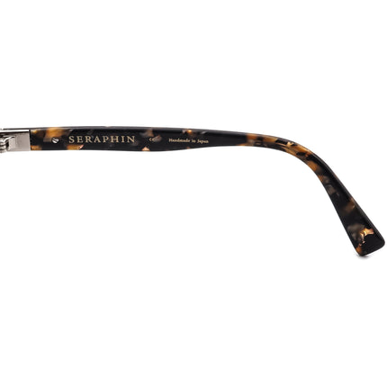 Seraphin Women's Eyeglasses Crawford Black&Brown Marble Cat Eye Frame Japan 53[]16 140