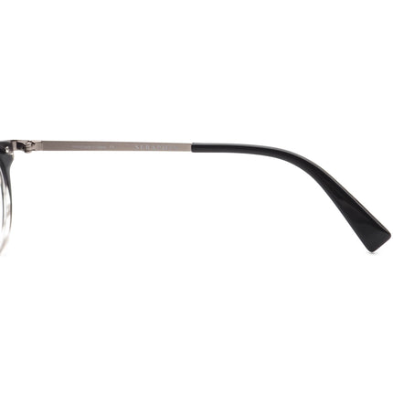 Seraphin Eyeglasses Garrison/8956 Black Gradient&Gunmetal Round Frame Japan 46[]21 140 Handmade