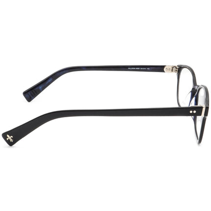 Seraphin Eyeglasses Hillside/8880 Black on Blue Marble Rectangular Frame Japan 50[]18 145 Handmade