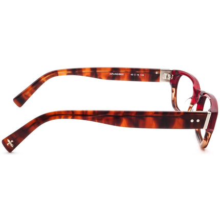 Seraphin Eyeglasses Kipling/8622 Cherry & Tortoise Rectangular Frame Japan 49[]19 145
