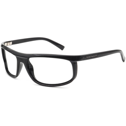 Serengeti Men's Sunglasses Velino 7510 Glossy Black Wrap 60 mm