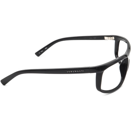 Serengeti Men's Sunglasses Velino 7510 Glossy Black Wrap 60 mm