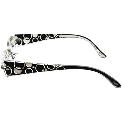 Silhouette Eyeglasses 4210 60 6052 4211 Gunmetal/White&Black Rimless Frame Austria 48[]17 135