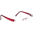 Silhouette Women's Eyeglasses 4338 40 6056 5231 Titan Burgundy Rimless Frame Austria 50[]17 140