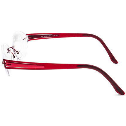 Silhouette Women's Eyeglasses 4338 40 6056 5231 Titan Burgundy Rimless Frame Austria 50[]17 140